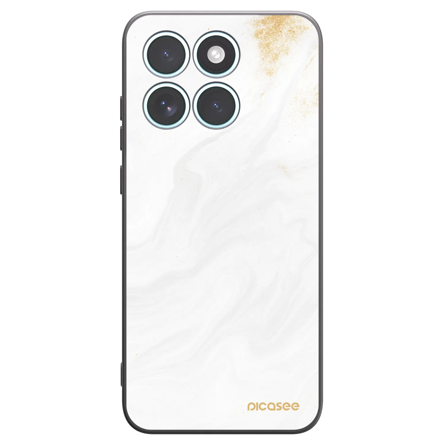 Picasee silikonski črni ovitek za Motorola Edge 70 Fusion - White