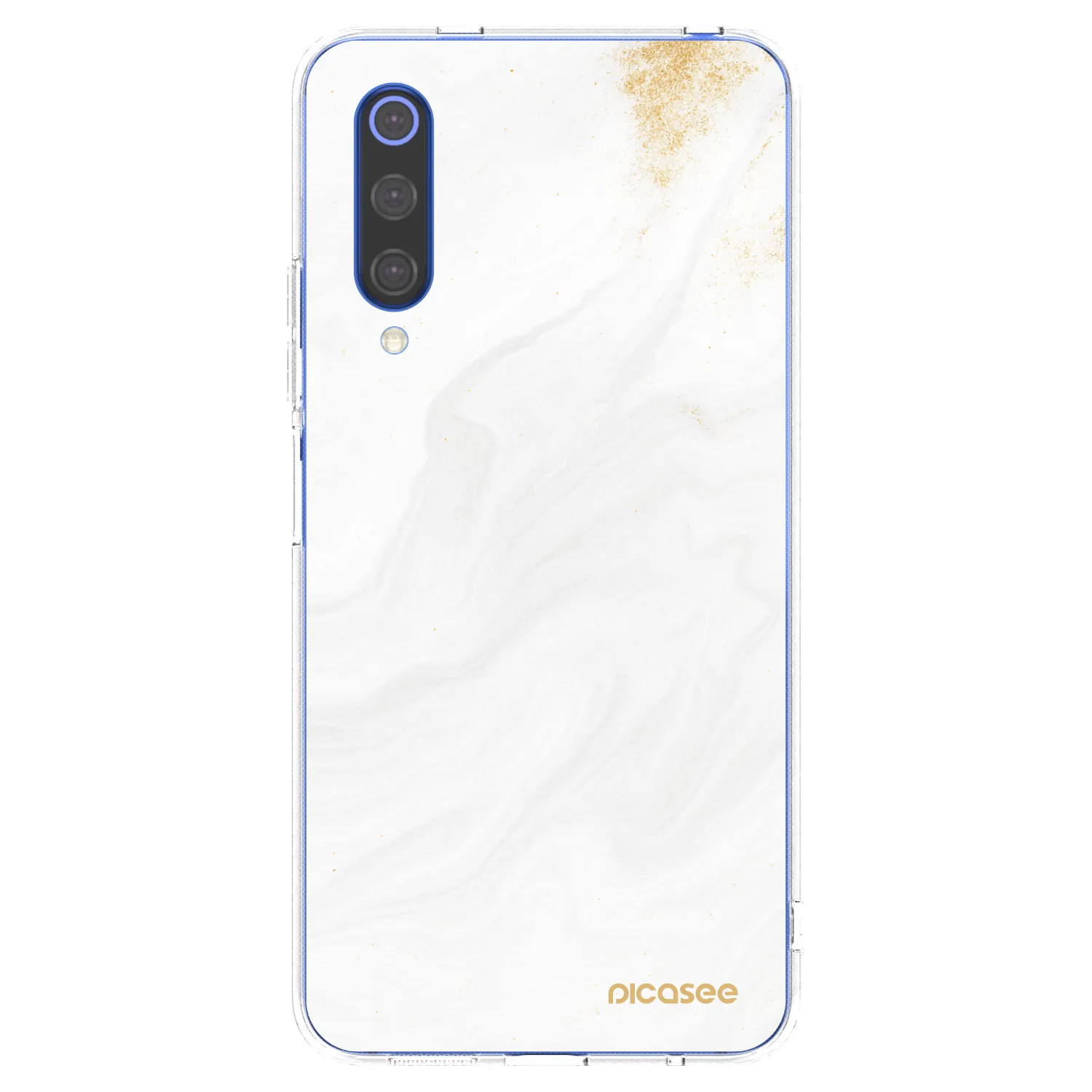Picasee silikonski prozorni ovitek za Xiaomi Mi 9 SE - White