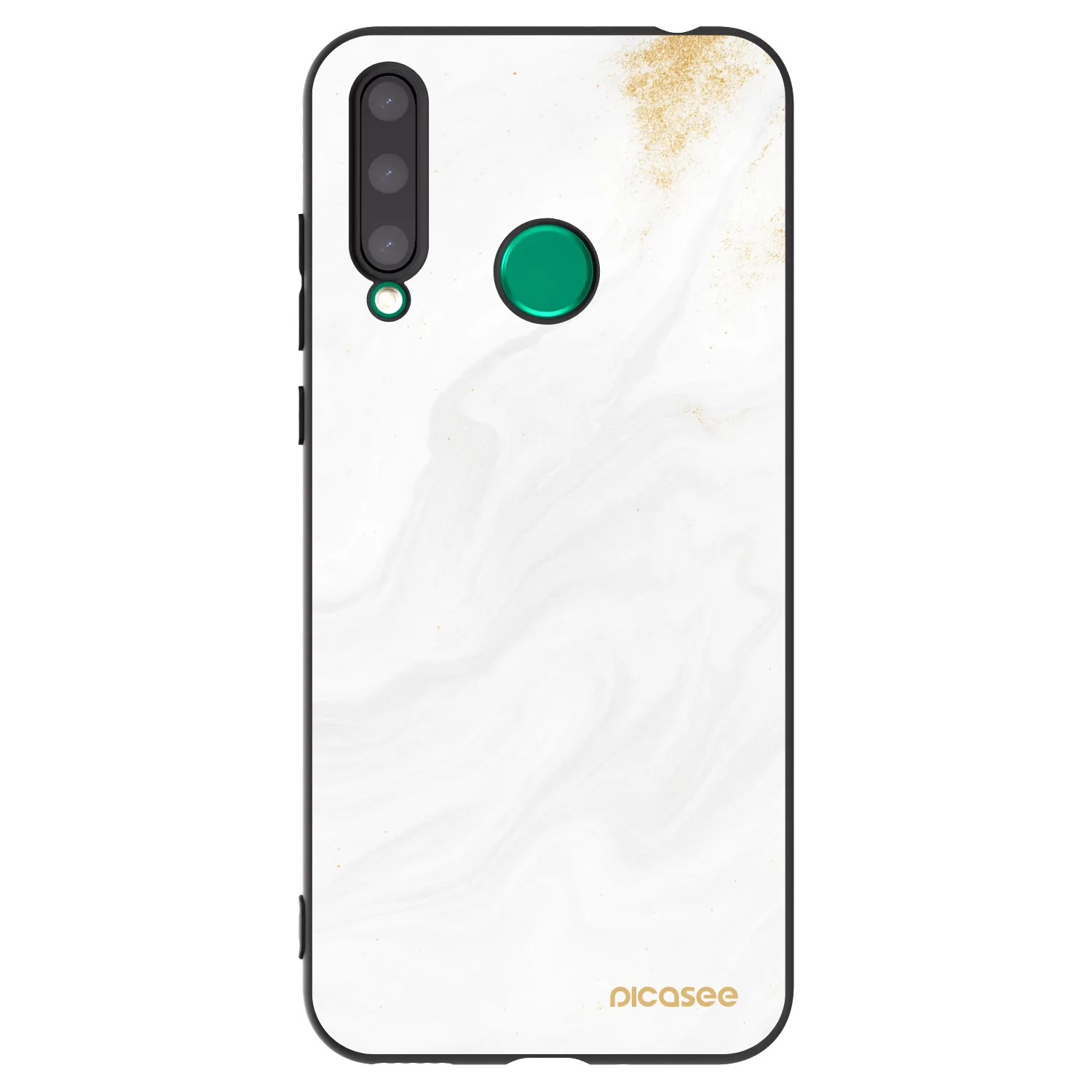 Picasee silikonski črni ovitek za Honor 20 Lite - White