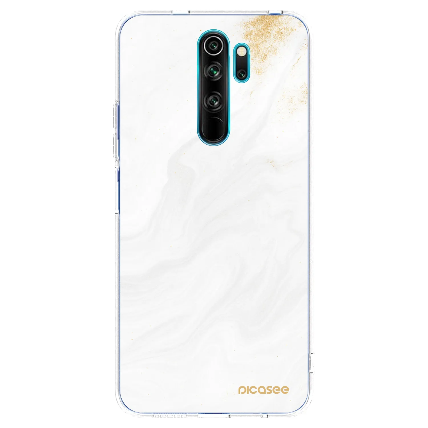 Picasee silikonski prozorni ovitek za Xiaomi Redmi Note 8 Pro - White