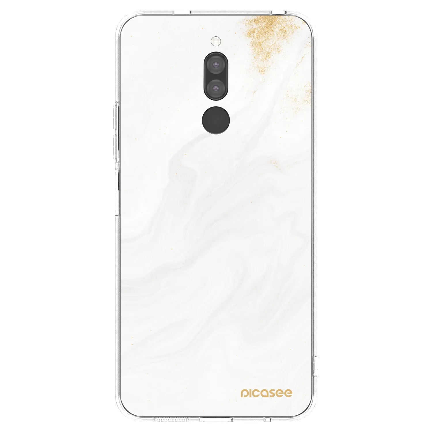 Picasee silikonski prozorni ovitek za Xiaomi Redmi 8 - White