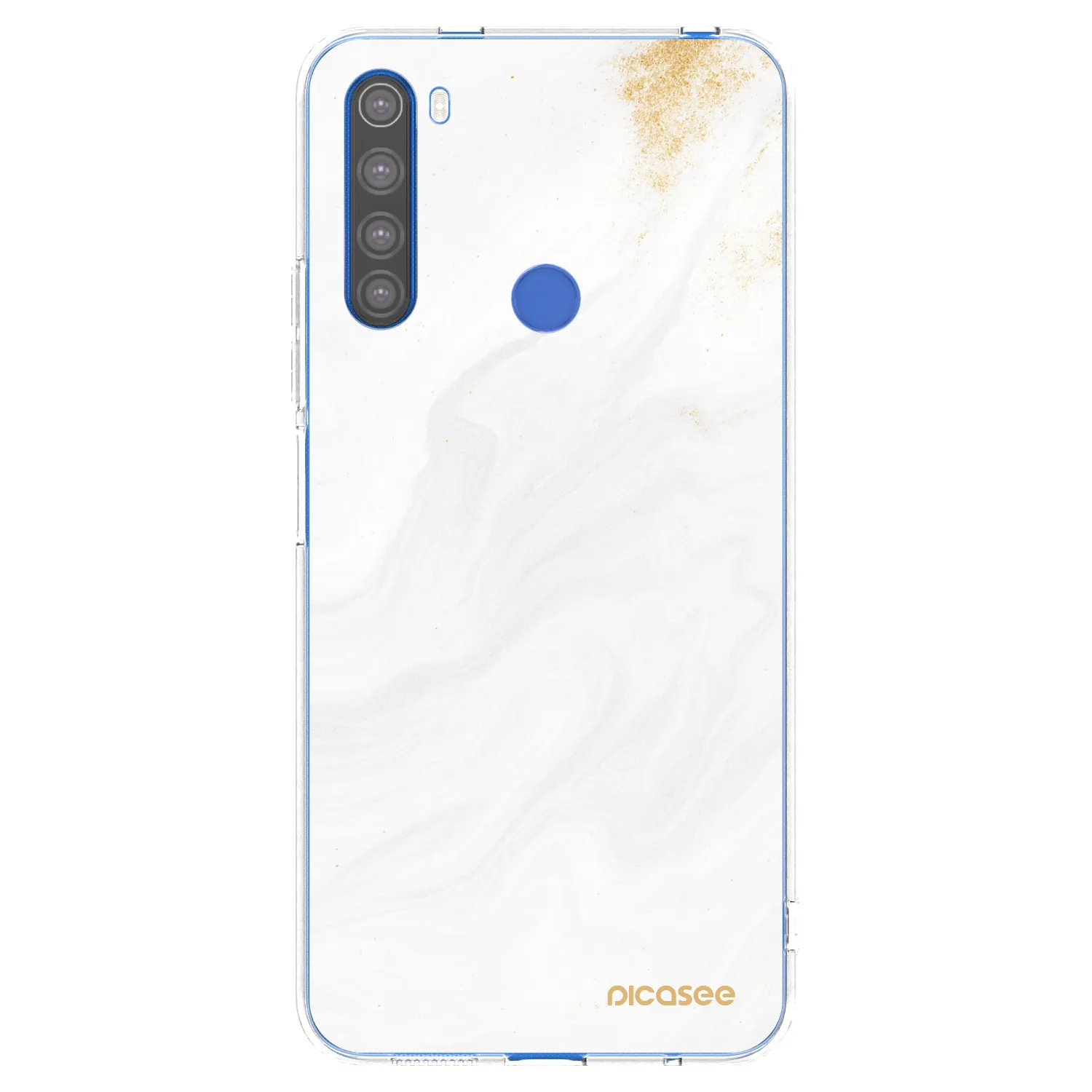 Picasee silikonski prozorni ovitek za Xiaomi Redmi Note 8T - White