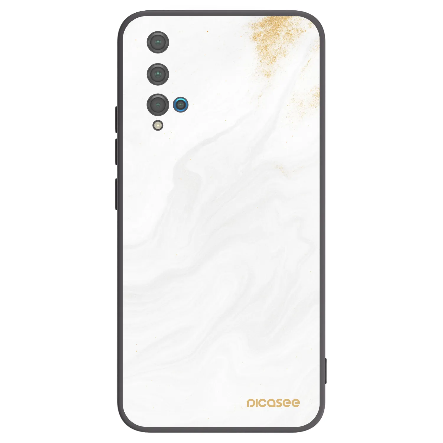 Picasee silikonski črni ovitek za Huawei Nova 5T - White