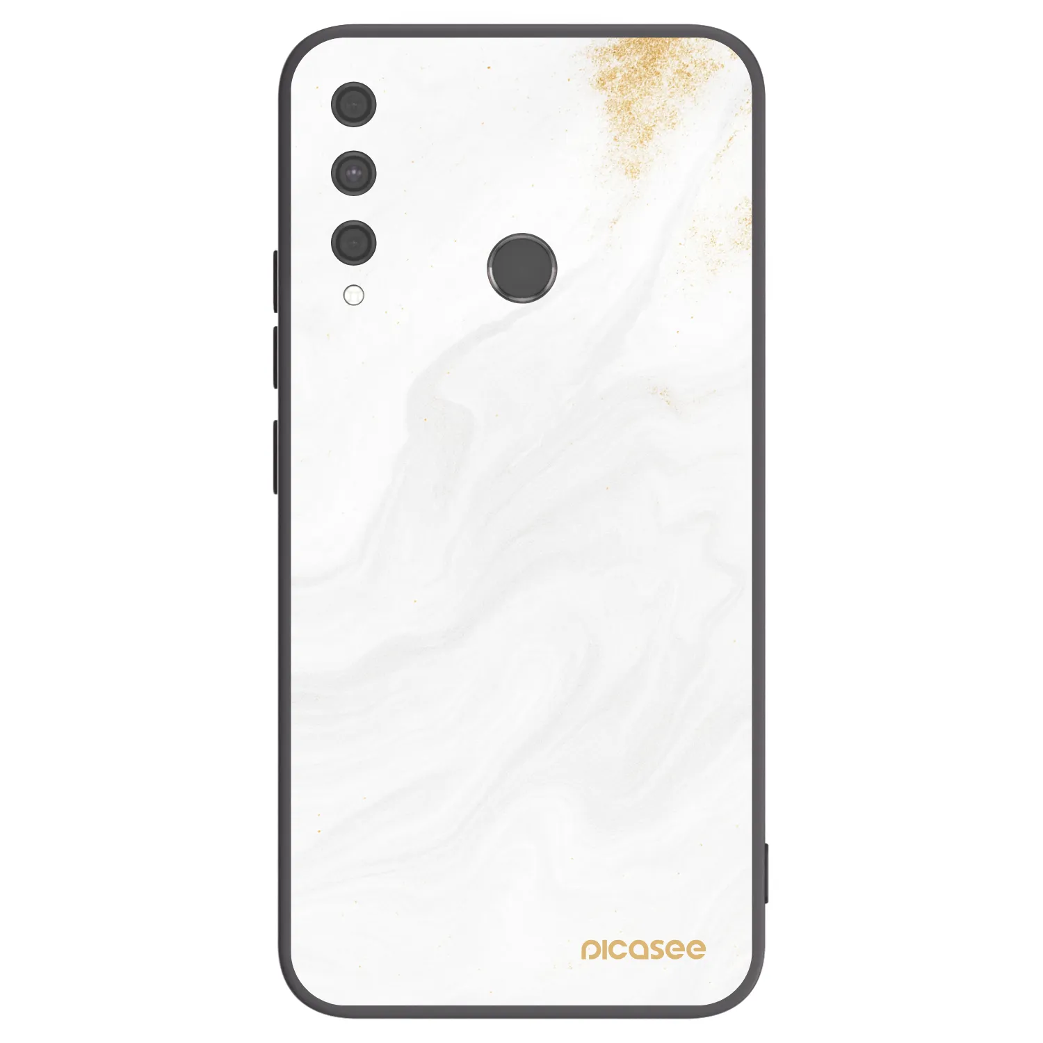 Picasee silikonski črni ovitek za Huawei P40 Lite E - White
