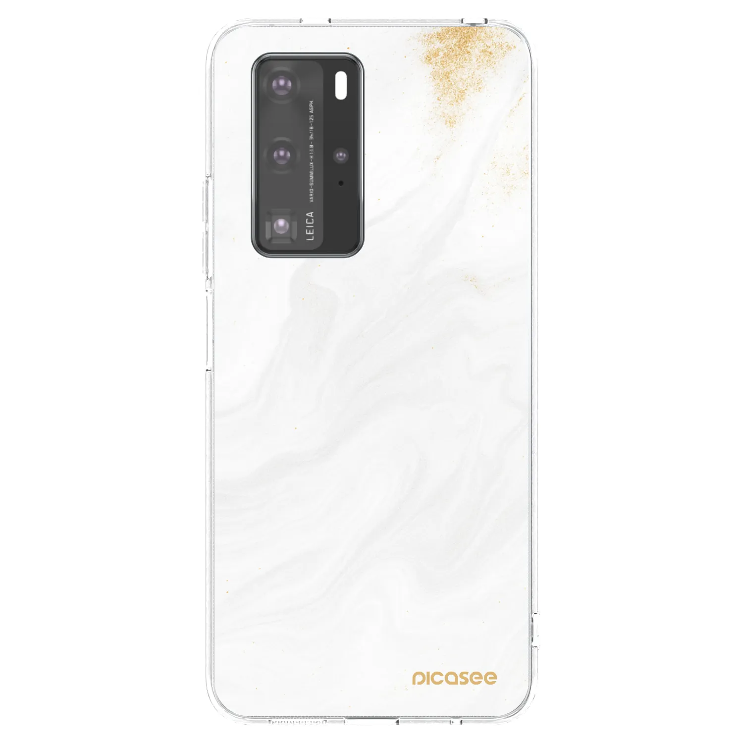 Picasee silikonski prozorni ovitek za Huawei P40 Pro - White