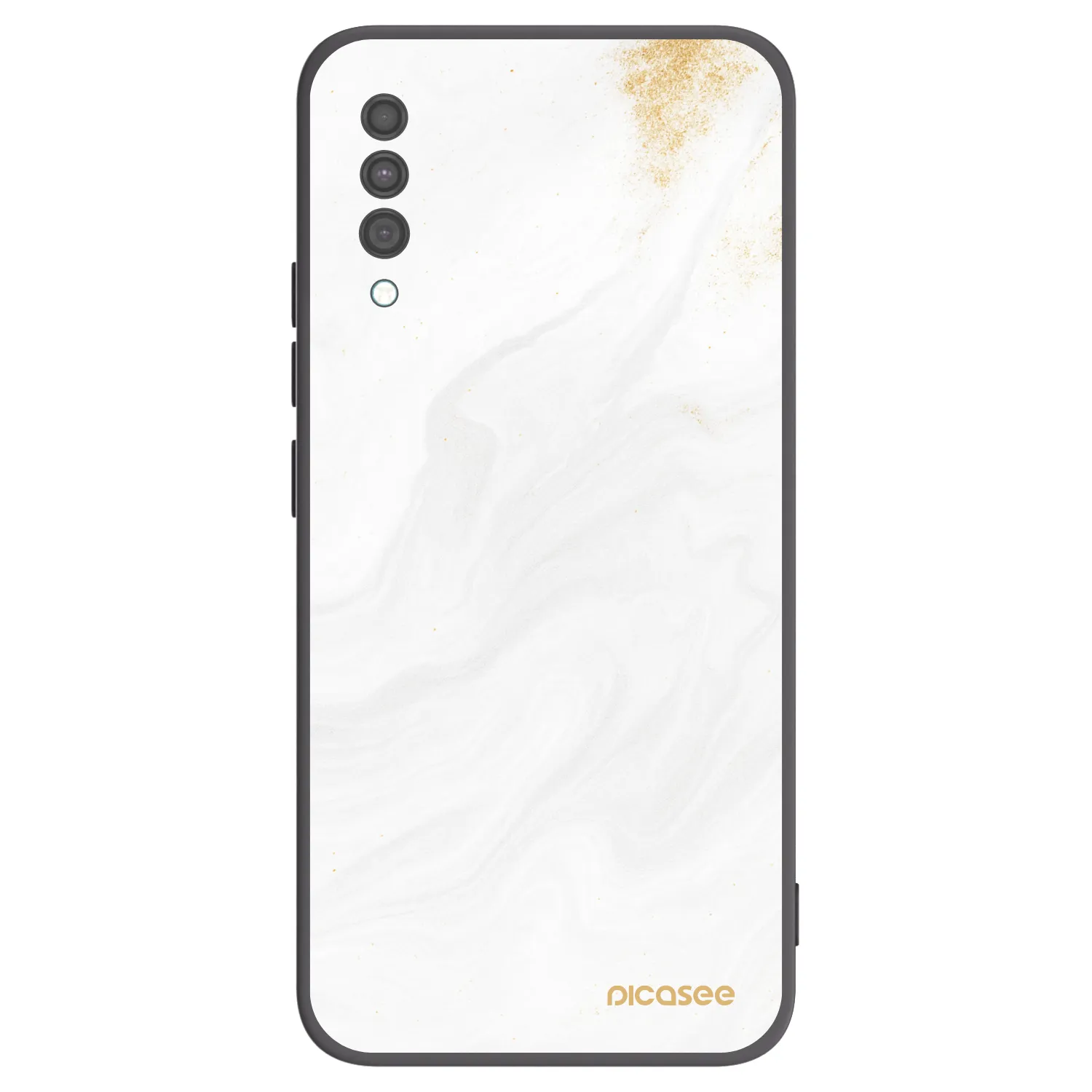 Picasee silikonski črni ovitek za Samsung Galaxy A30s A307F - White