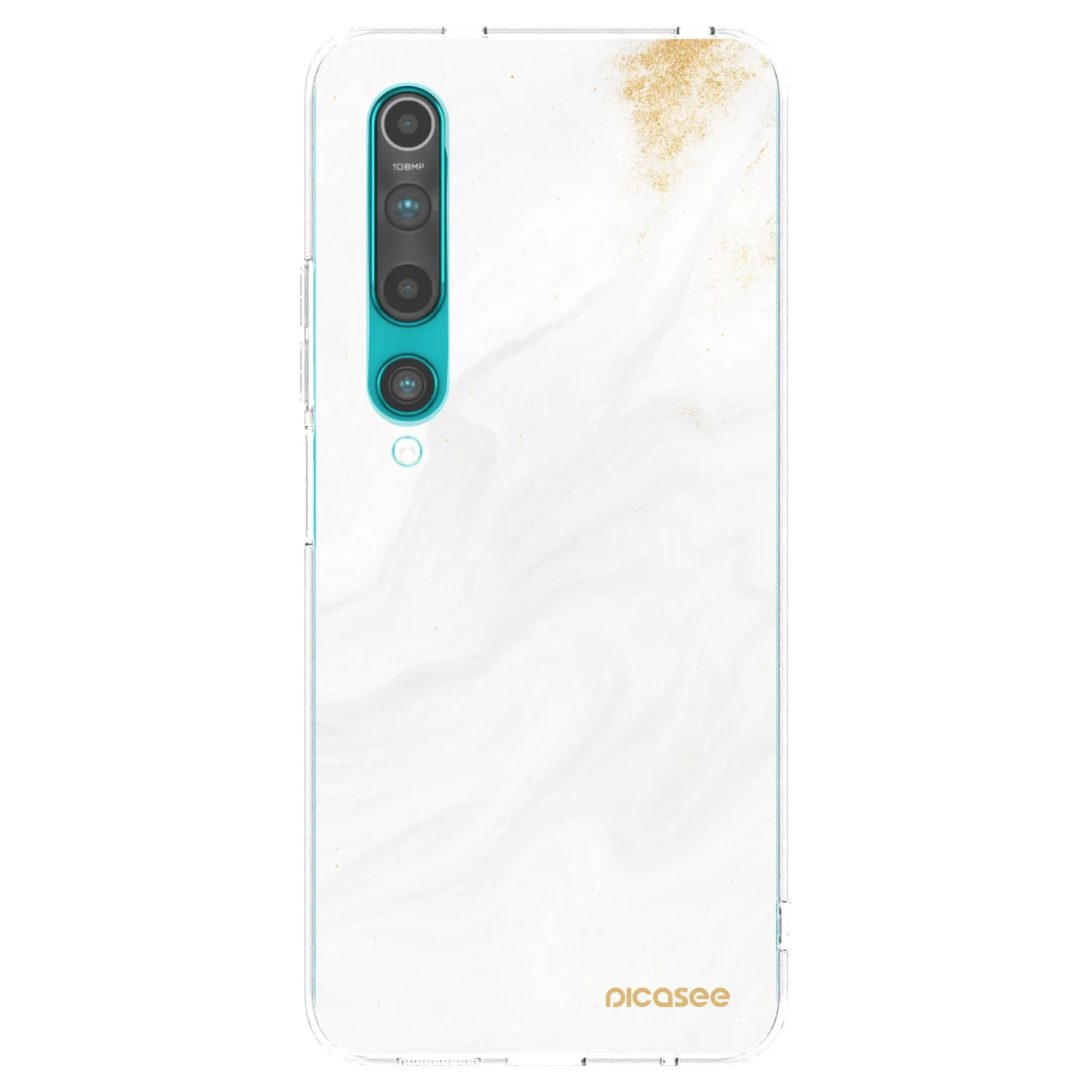 Picasee silikonski prozorni ovitek za Xiaomi Mi 10 - White