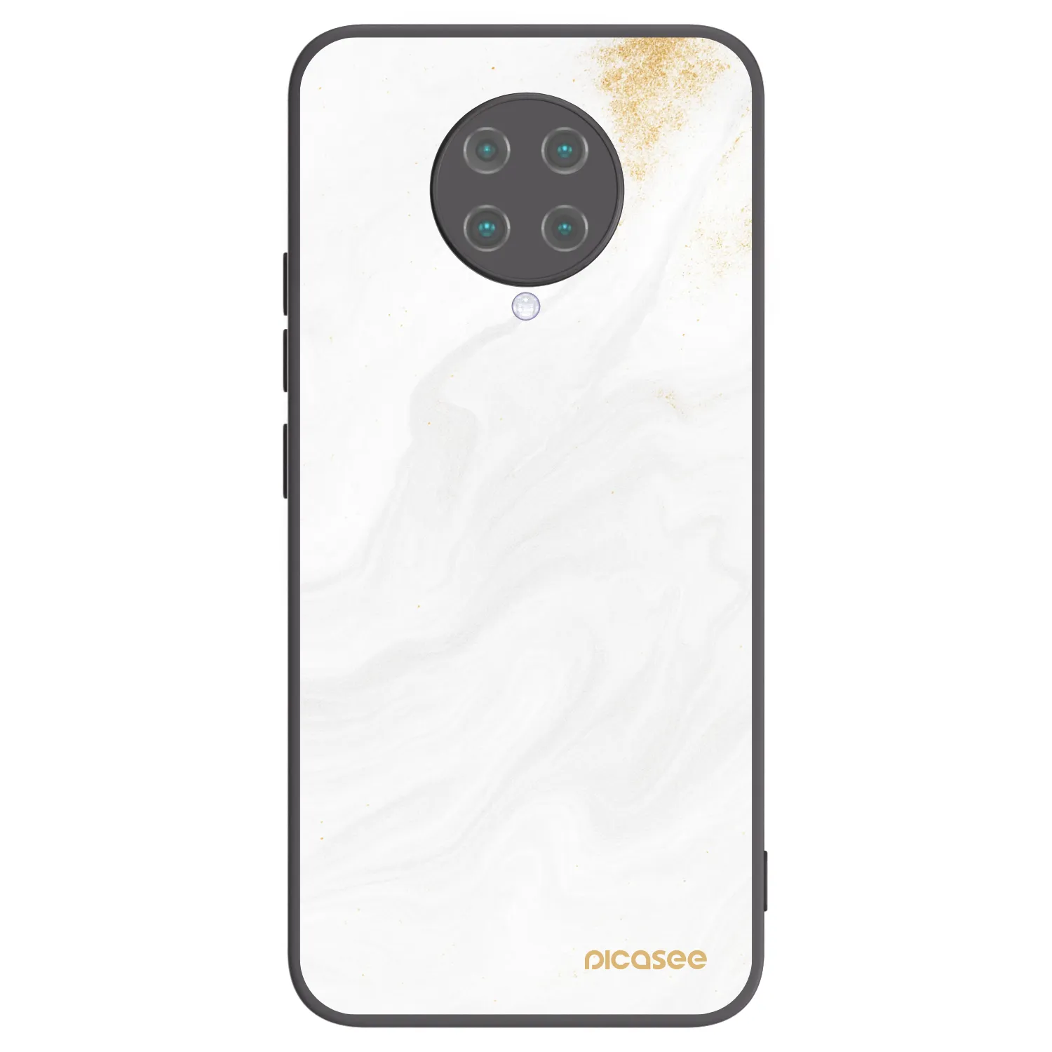 Picasee silikonski črni ovitek za Xiaomi Poco F2 Pro - White