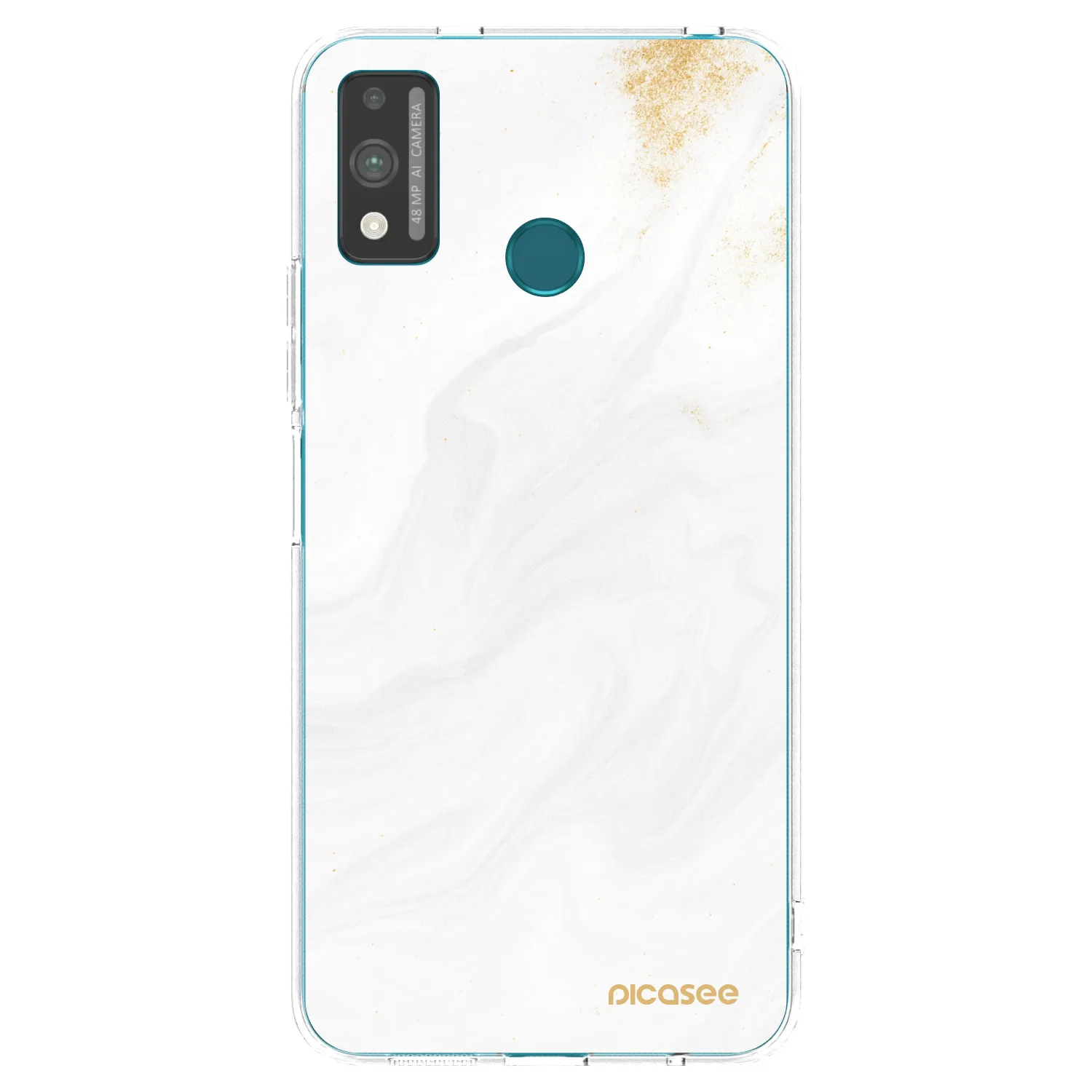 Picasee silikonski prozorni ovitek za Honor 9X Lite - White