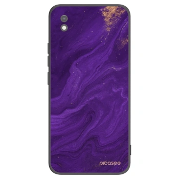 Picasee silikonski črni ovitek za Xiaomi Redmi 9AT - Purple