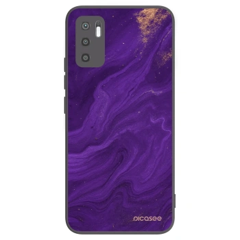 Picasee silikonski črni ovitek za Xiaomi Redmi Note 10 5G - Purple