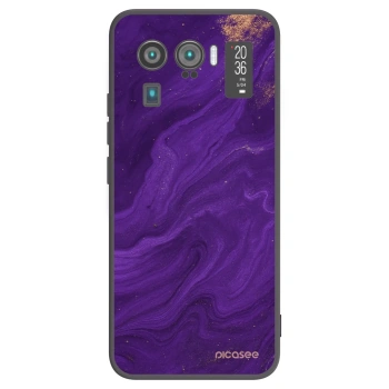Picasee silikonski črni ovitek za Xiaomi Mi 11 Ultra - Purple