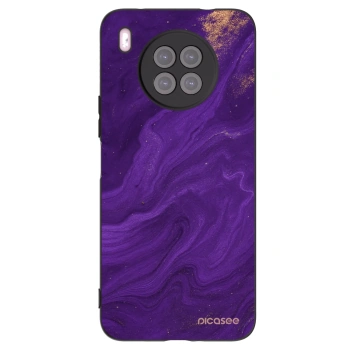 Picasee silikonski črni ovitek za Huawei Nova 8i - Purple