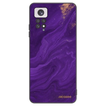 Picasee silikonski črni ovitek za Xiaomi Redmi Note 11 - Purple