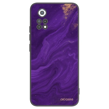 Picasee silikonski črni ovitek za Xiaomi Poco X4 Pro 5G - Purple