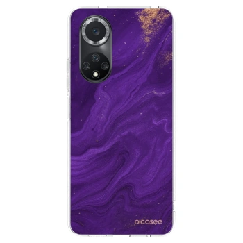 Picasee silikonski prozorni ovitek za Huawei Nova 9 SE - Purple