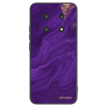Picasee silikonski črni ovitek za Honor Magic4 Lite 5G - Purple