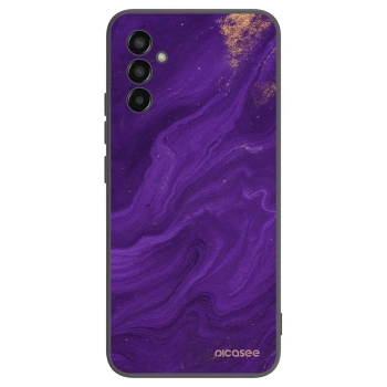 Picasee silikonski črni ovitek za Samsung Galaxy M13 M135F - Purple