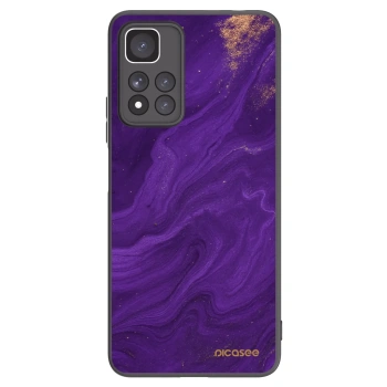 Picasee silikonski črni ovitek za Xiaomi Redmi Note 11 Pro+ 5G - Purple
