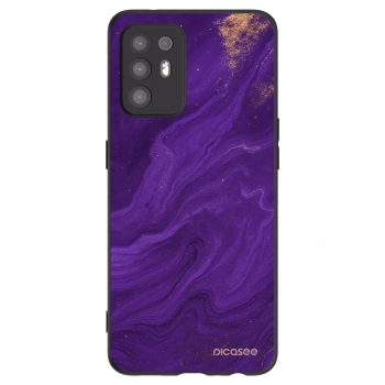 Picasee silikonski črni ovitek za OPPO A94 5G - Purple