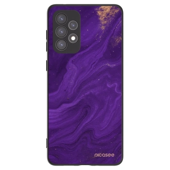 Picasee silikonski črni ovitek za Samsung Galaxy A73 5G - Purple