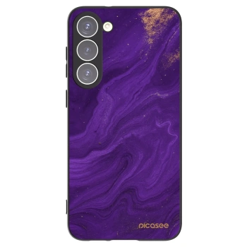 Picasee silikonski črni ovitek za Samsung Galaxy S23+ 5G - Purple