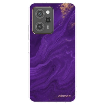 Picasee silikonski prozorni ovitek za Xiaomi Poco X5 Pro - Purple