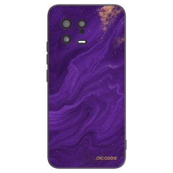 Picasee silikonski črni ovitek za Xiaomi 13 - Purple