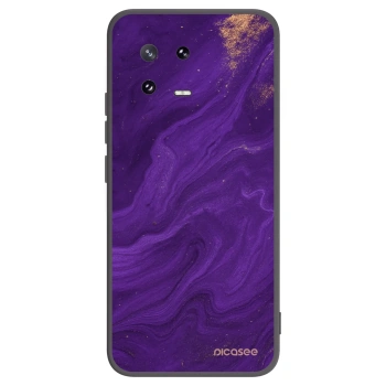 Picasee silikonski črni ovitek za Xiaomi 13 Pro - Purple
