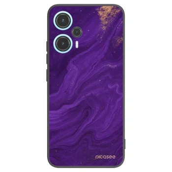 Picasee silikonski črni ovitek za Xiaomi Poco F5 - Purple