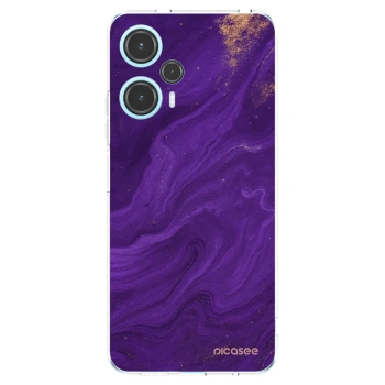 Picasee silikonski prozorni ovitek za Xiaomi Poco F5 - Purple