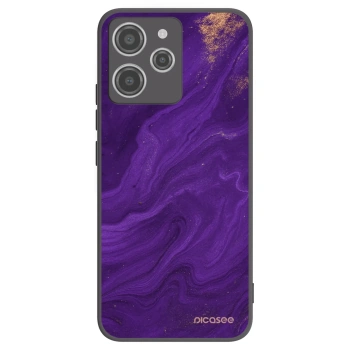 Picasee silikonski črni ovitek za Xiaomi Redmi 12 4G - Purple
