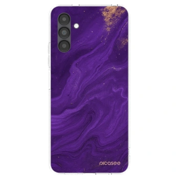 Picasee silikonski prozorni ovitek za Samsung Galaxy A04s A047F - Purple