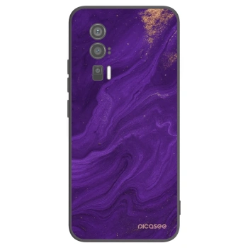 Picasee silikonski črni ovitek za Xiaomi Poco F5 Pro 5G - Purple