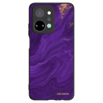 Picasee silikonski črni ovitek za Honor X7a - Purple