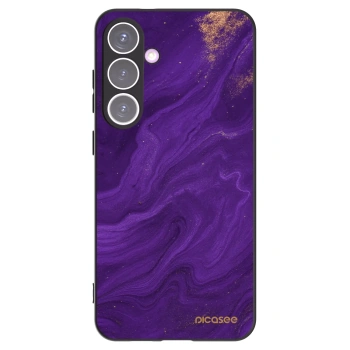 Picasee silikonski črni ovitek za Samsung Galaxy S24+ S926B 5G - Purple
