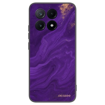 Picasee silikonski črni ovitek za Xiaomi Poco X6 Pro - Purple