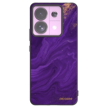 Picasee silikonski črni ovitek za Xiaomi Redmi Note 13 Pro 5G - Purple