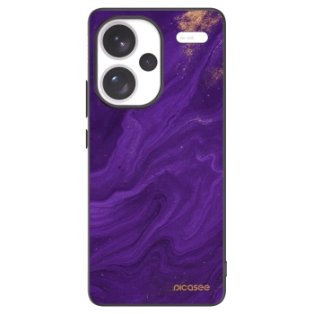 Picasee silikonski črni ovitek za Xiaomi Redmi Note 13 Pro+ 5G - Purple