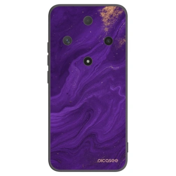 Picasee silikonski črni ovitek za Honor Magic6 Lite 5G - Purple