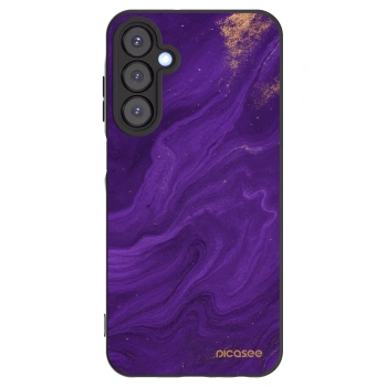 Picasee silikonski črni ovitek za Samsung Galaxy A25 A256B 5G - Purple