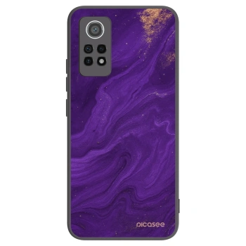 Picasee silikonski črni ovitek za Xiaomi Redmi Note 12 Pro 4G - Purple