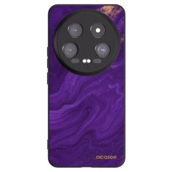Picasee silikonski črni ovitek za Xiaomi 14 Ultra - Purple
