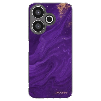 Picasee silikonski prozorni ovitek za Xiaomi Redmi 13 4G - Purple