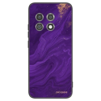 Picasee silikonski črni ovitek za OnePlus 11 5G - Purple