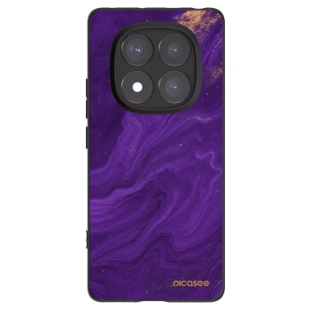 Picasee silikonski črni ovitek za Xiaomi Redmi Note 14 Pro 5G - Purple
