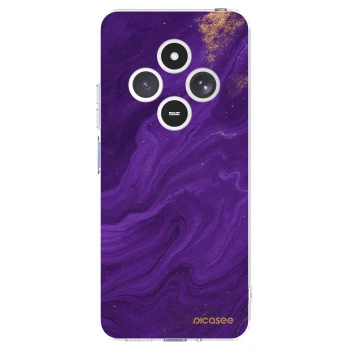 Picasee silikonski prozorni ovitek za Xiaomi Redmi 14C - Purple