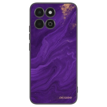 Picasee silikonski črni ovitek za Honor 200 Smart 5G - Purple