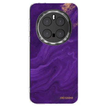 Picasee silikonski prozorni ovitek za Honor Magic7 Pro 5G - Purple