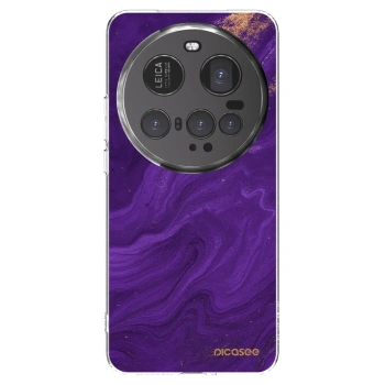 Picasee silikonski prozorni ovitek za Xiaomi 15 Ultra - Purple
